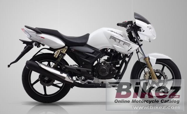 Big TVS apache rtr 180 picture and wallpaper from Bikez.com
